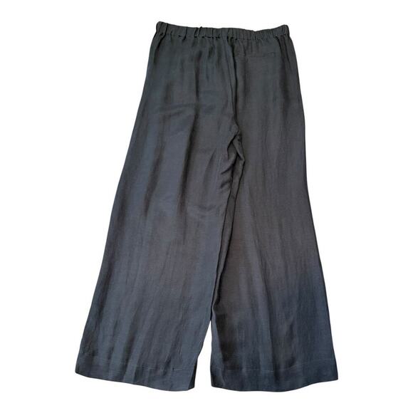 J. Crew Pleated pull-on pant in linen-cupro blend - Picture 2 of 9
